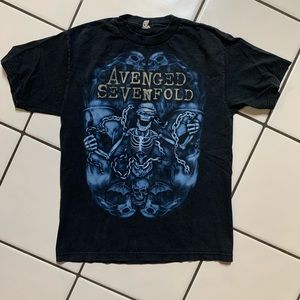 Avenged Sevenfold 2010 Tour T-shirt